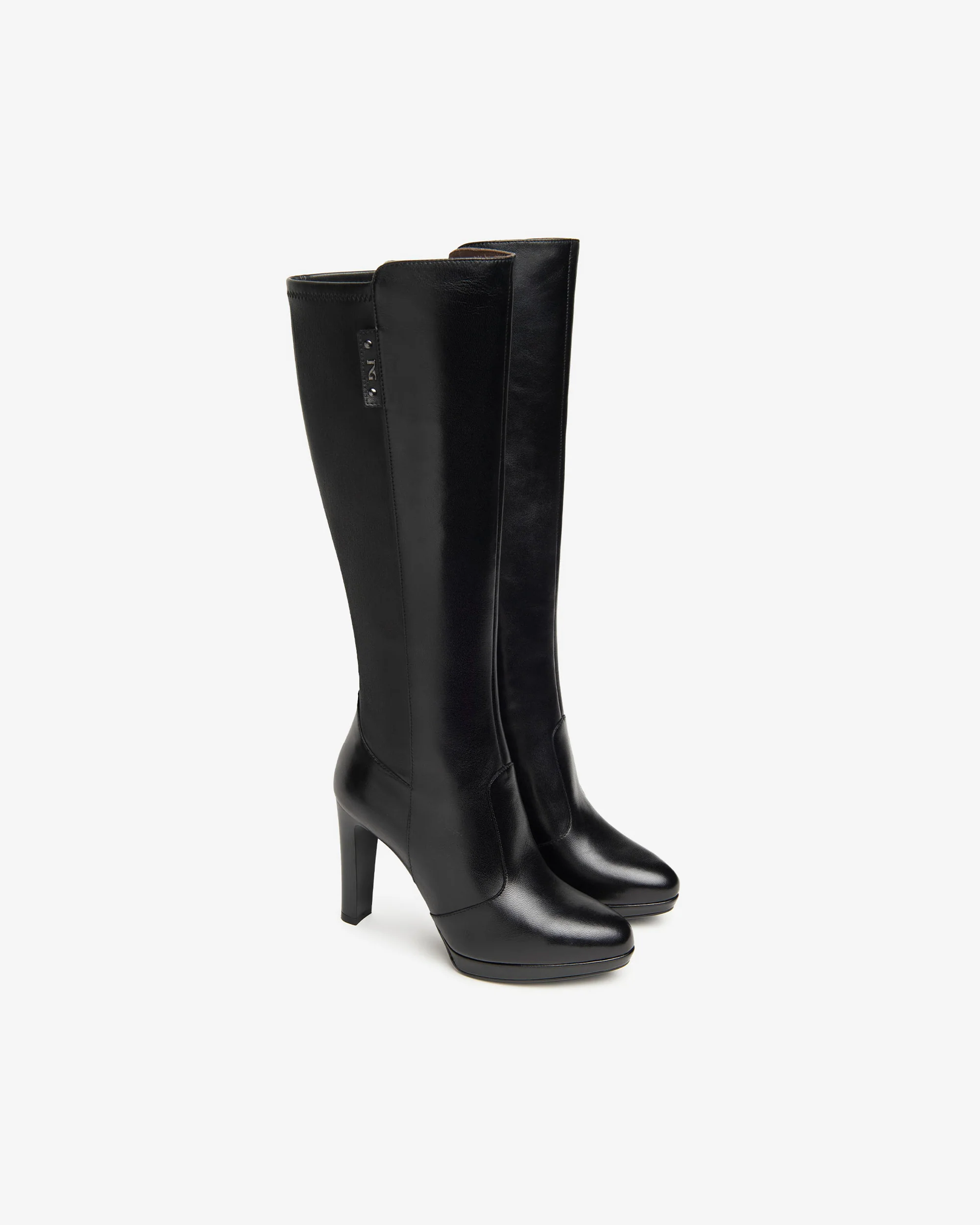 Women’s Leather and Technical Fabric Boots - Image 2