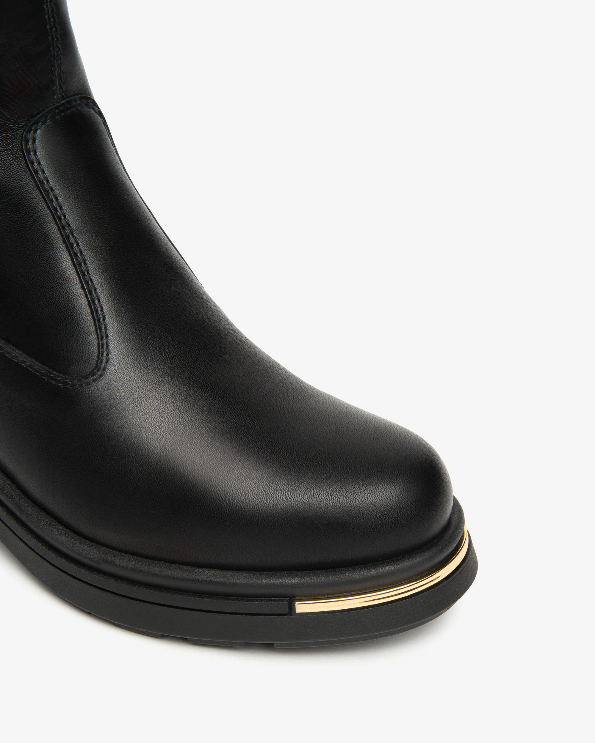Women’s Leather and Technical Fabric Boots - Image 3