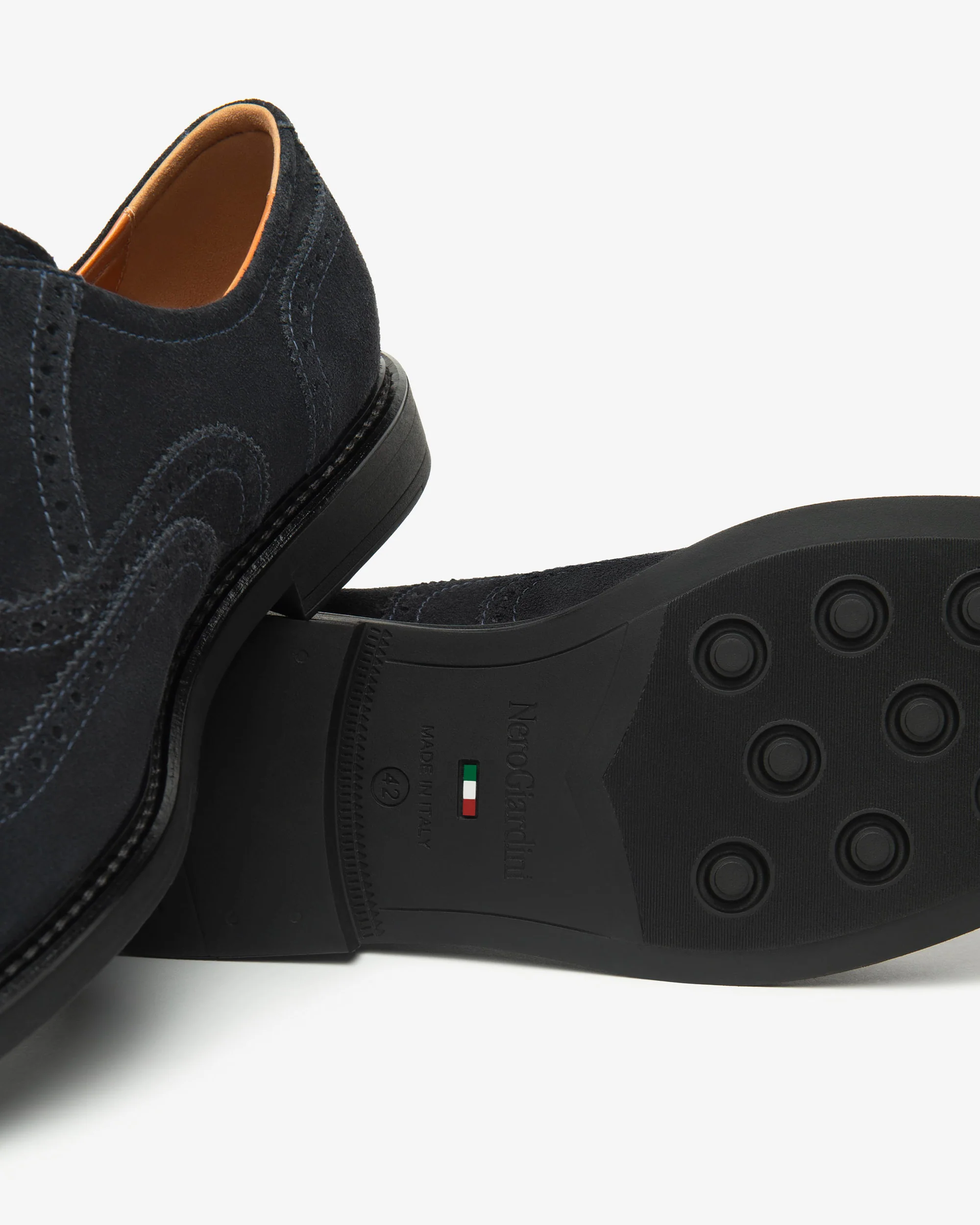 Men's Suede Tie-Up Shoes - Image 4