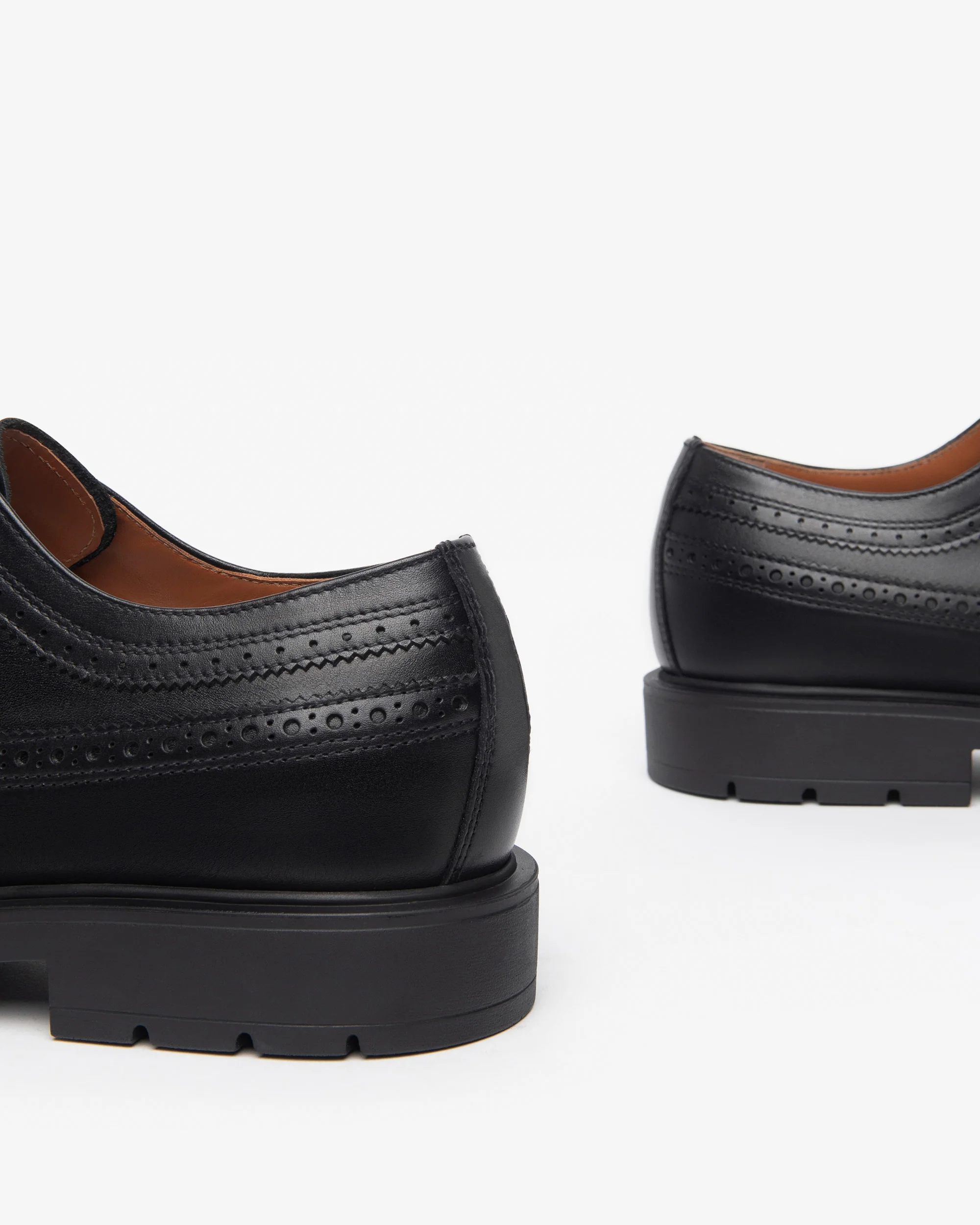Men's Leather Tie-Up Shoes - Image 4