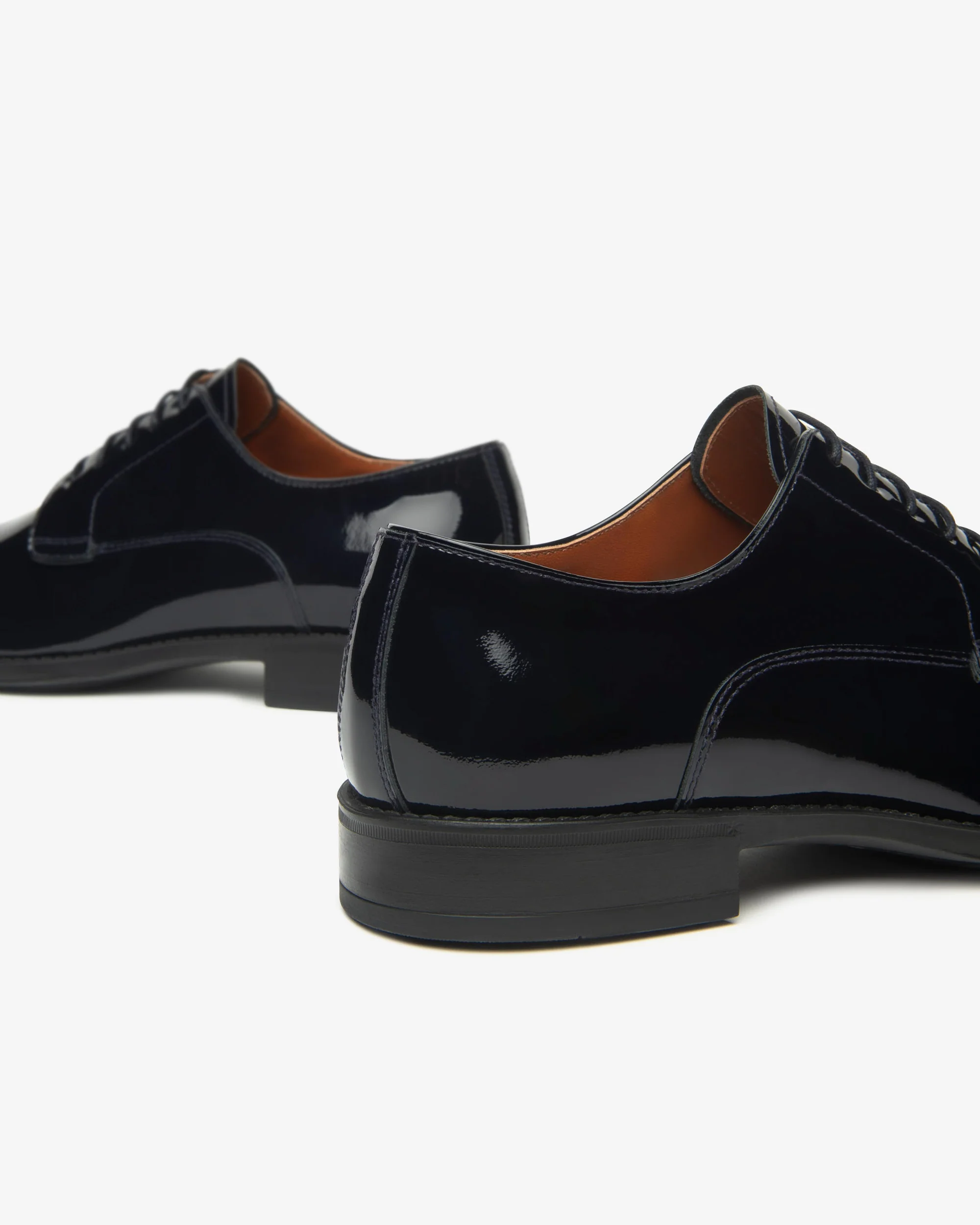 Men’s Patent Tie-Up Shoes - Image 4