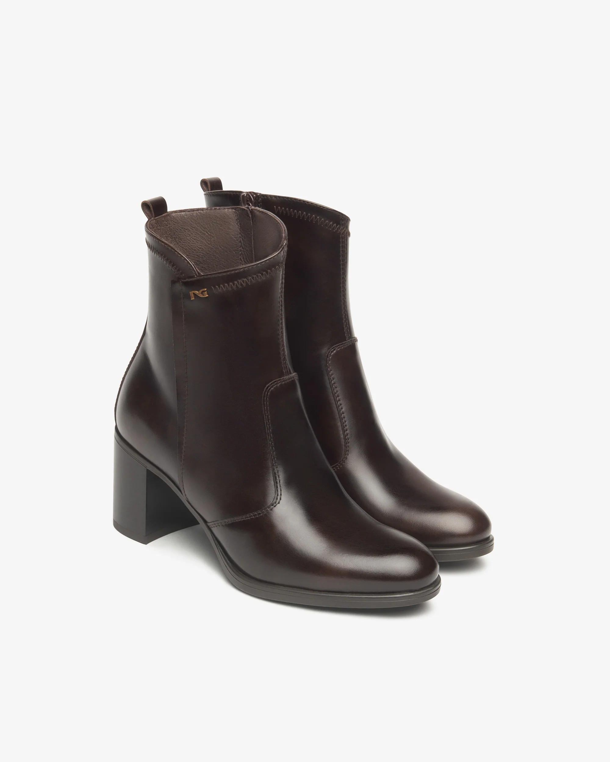 Women’s Leather Ankle Boots - Image 2