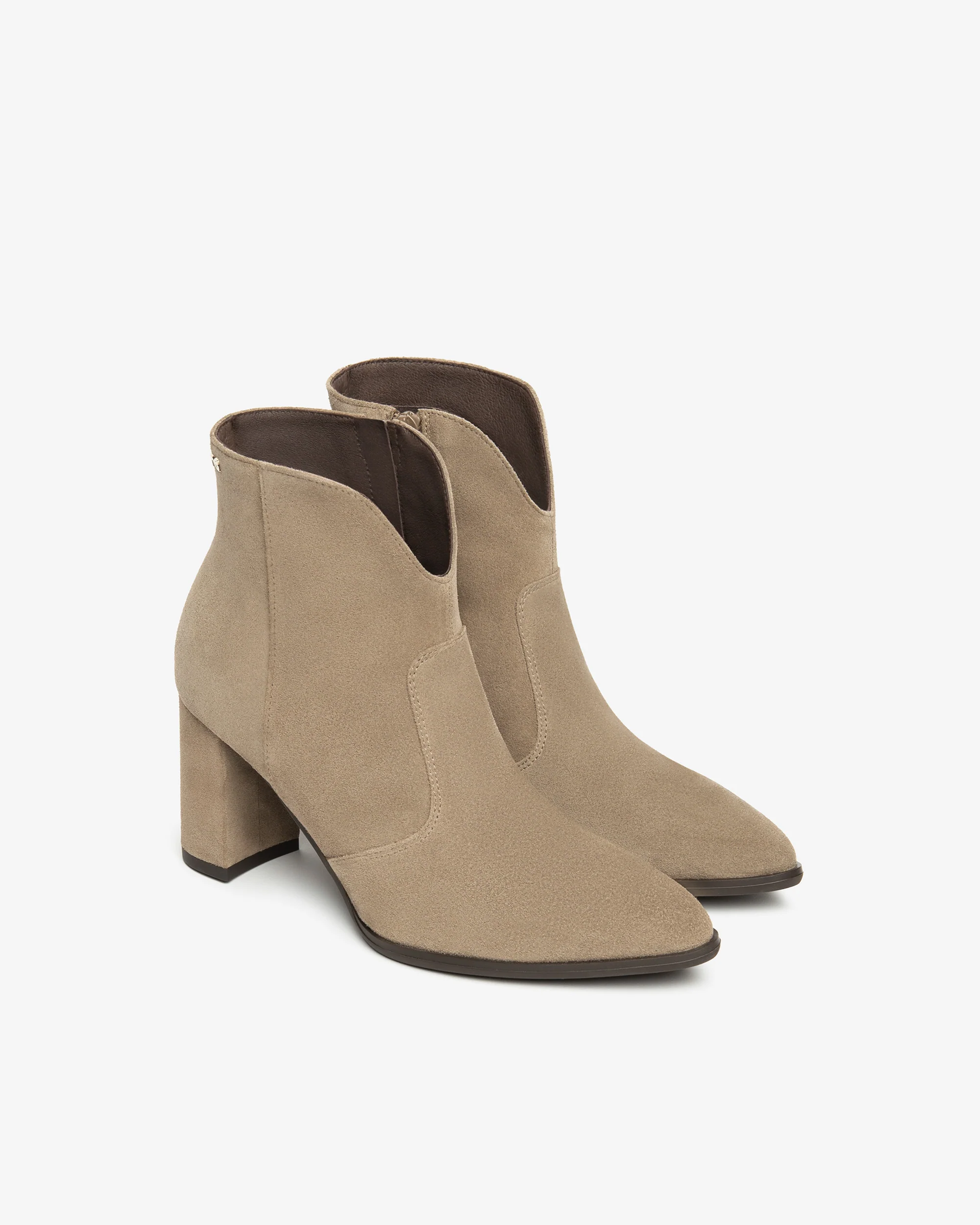 Women's Suede Ankle Boots - Image 2